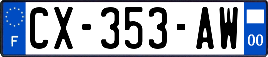 CX-353-AW