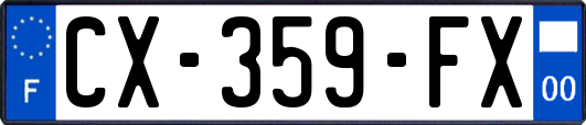 CX-359-FX