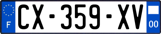 CX-359-XV