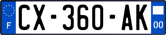 CX-360-AK