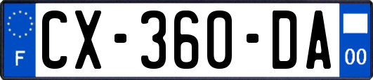 CX-360-DA