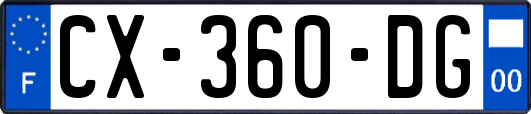 CX-360-DG