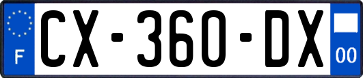 CX-360-DX