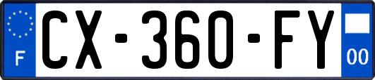 CX-360-FY