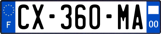 CX-360-MA