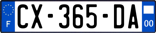 CX-365-DA
