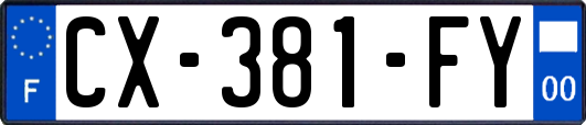 CX-381-FY