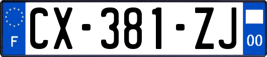 CX-381-ZJ