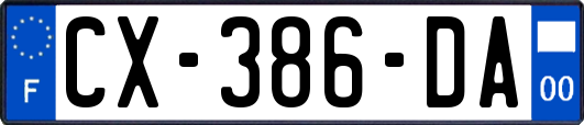 CX-386-DA