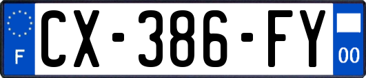 CX-386-FY