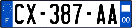 CX-387-AA