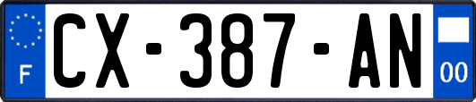 CX-387-AN