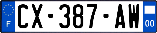 CX-387-AW