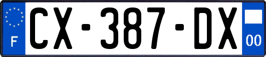 CX-387-DX