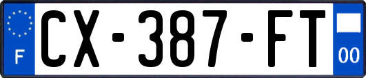 CX-387-FT