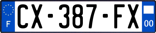 CX-387-FX