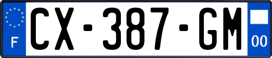 CX-387-GM