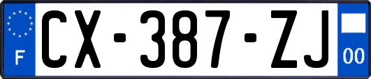 CX-387-ZJ