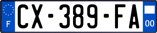 CX-389-FA