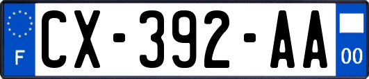 CX-392-AA