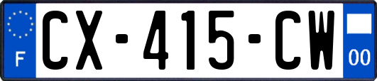 CX-415-CW