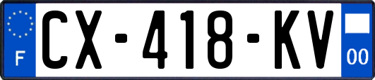 CX-418-KV