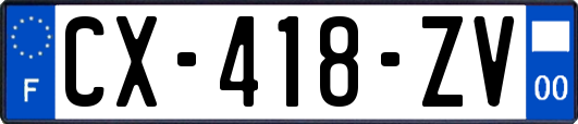 CX-418-ZV