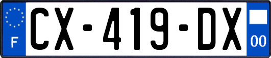 CX-419-DX