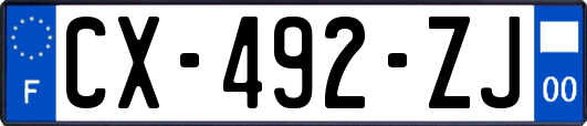 CX-492-ZJ