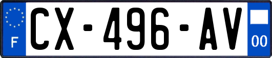 CX-496-AV