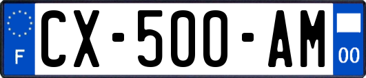 CX-500-AM