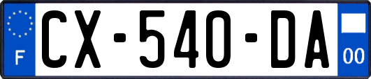 CX-540-DA