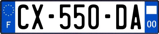CX-550-DA