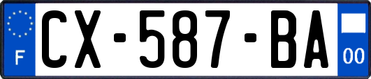 CX-587-BA