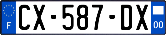 CX-587-DX