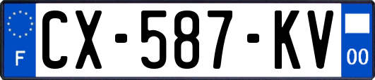 CX-587-KV