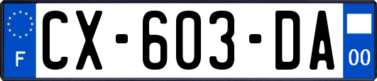 CX-603-DA