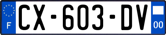 CX-603-DV