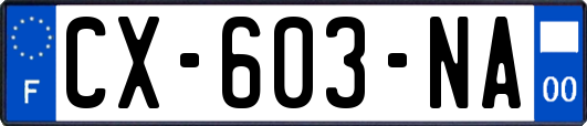 CX-603-NA