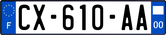 CX-610-AA