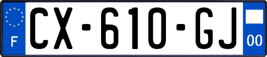 CX-610-GJ