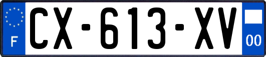 CX-613-XV