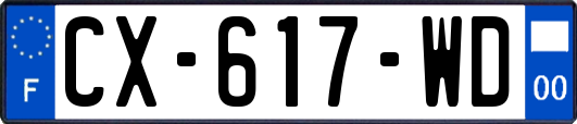 CX-617-WD