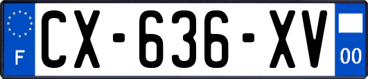 CX-636-XV