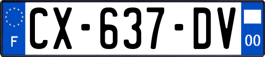 CX-637-DV