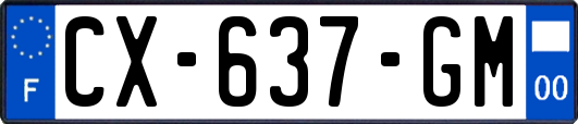 CX-637-GM