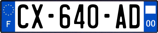 CX-640-AD