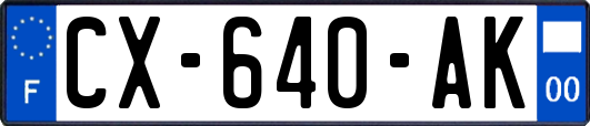 CX-640-AK