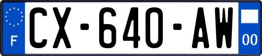 CX-640-AW