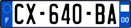 CX-640-BA